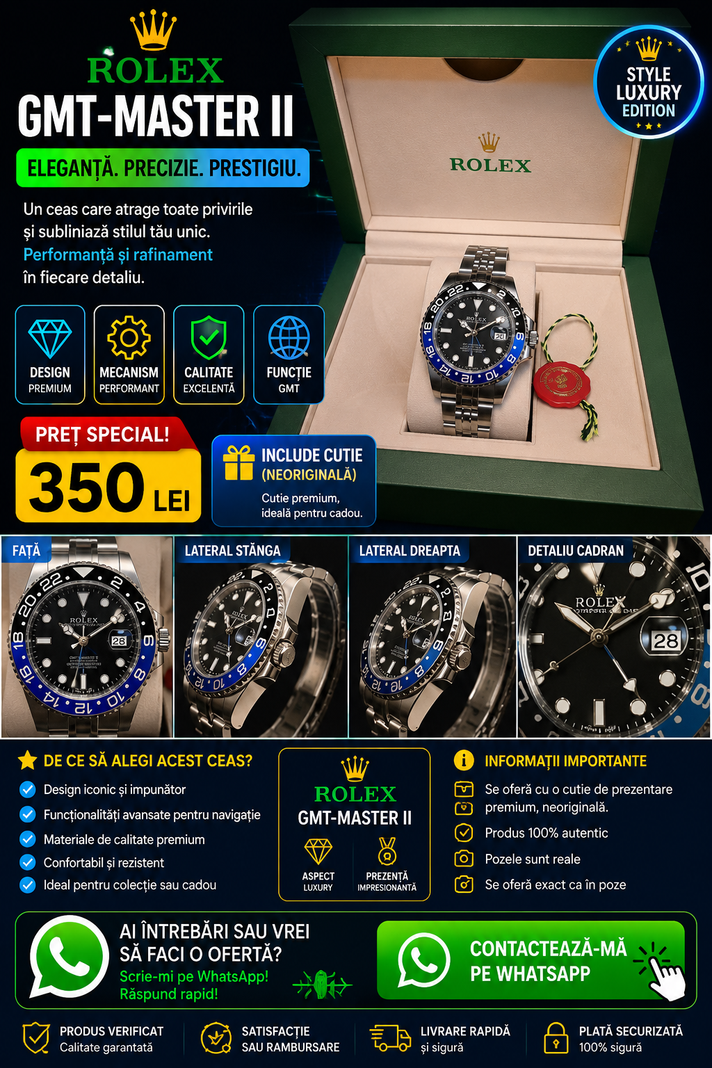 Rolex-GMT Master ll