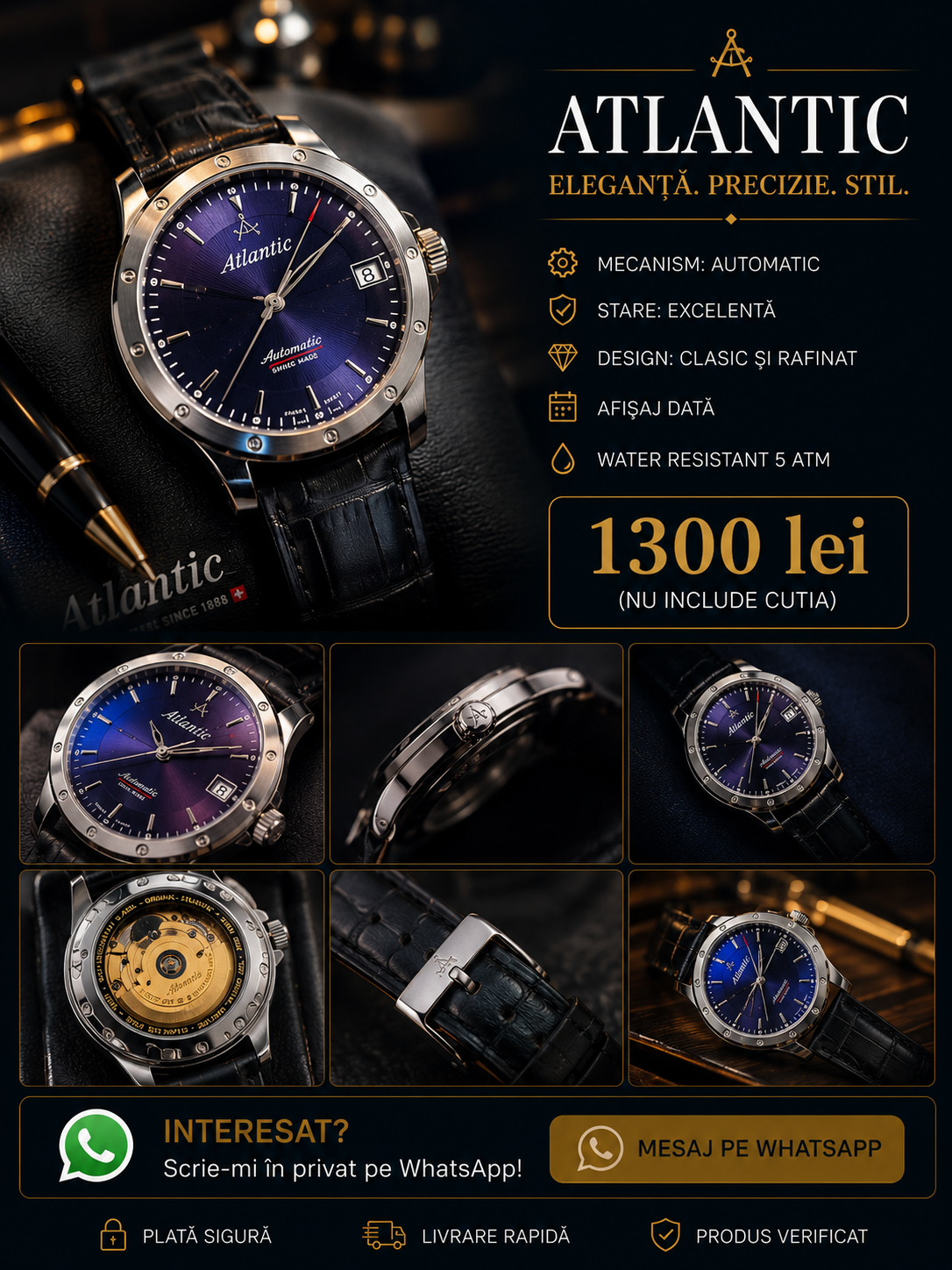 Atlantic Worldmaster automatic